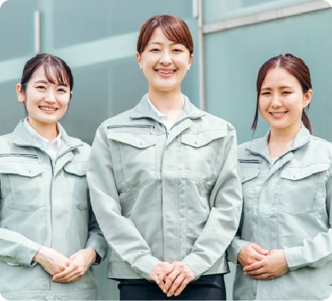 女性スタッフが在籍